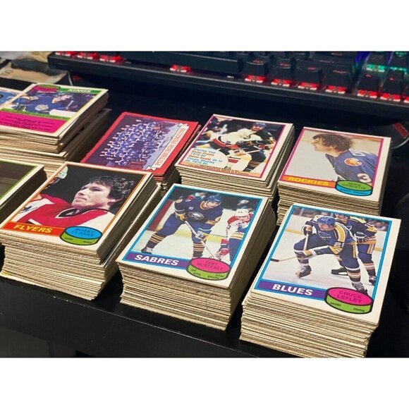 Vintage 1970s-80s Opc Hockey Card Lot O-Pee-Chee NHL GOOD CONDITION 400+ CARDS - Picture 11 of 16